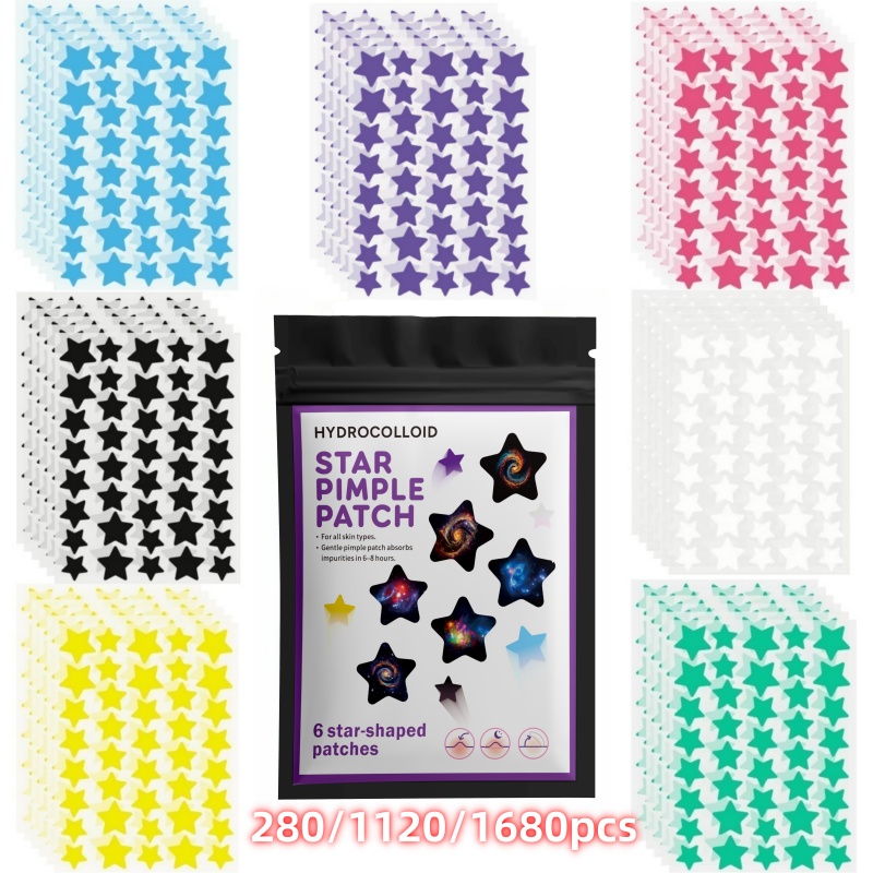 Event & Party Supply Photos - Parches hidrocoloides para el acné, 280/1120/1680