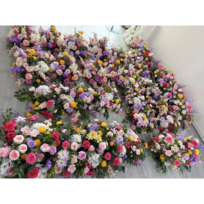 Tiras florales blancas y verde - Dessert Table Backdrop reseña y precio