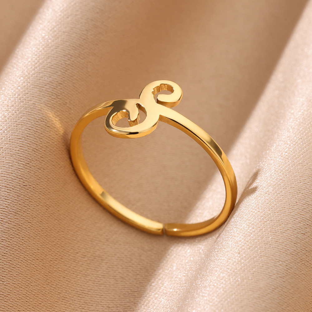 Anillos con letras iniciales p - Event Z reseña y precio