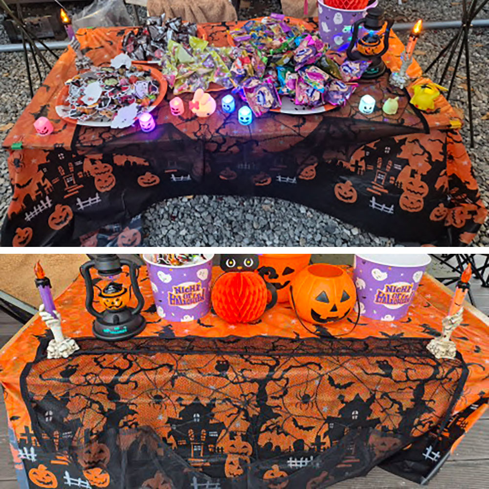 Mantel de Decoración de Hallow - Table Cloth Disposable reseña y precio