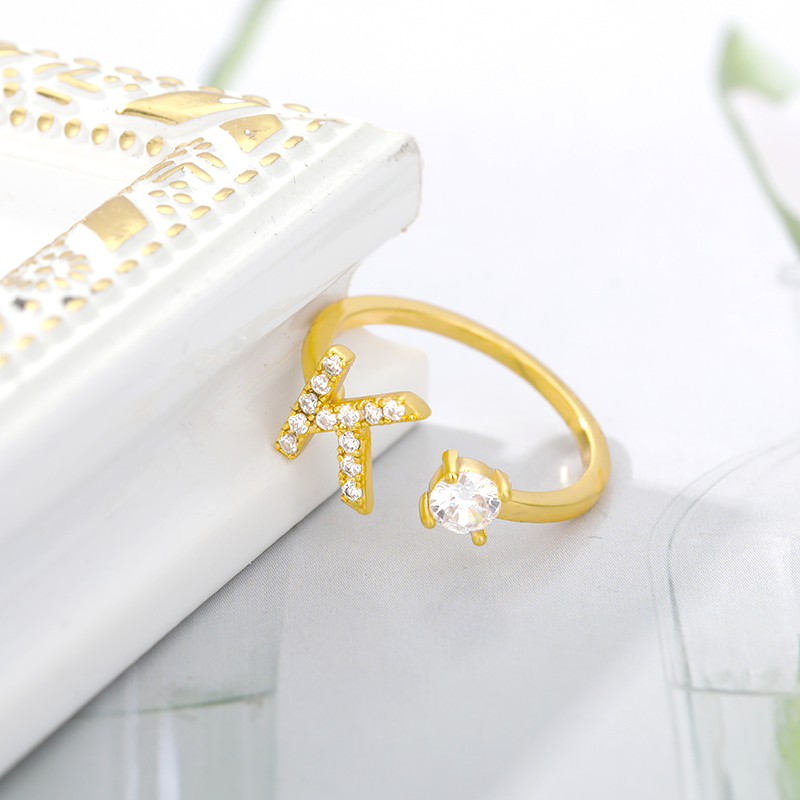 Anillos con letras de A-Z inic - Event Z reseña y precio