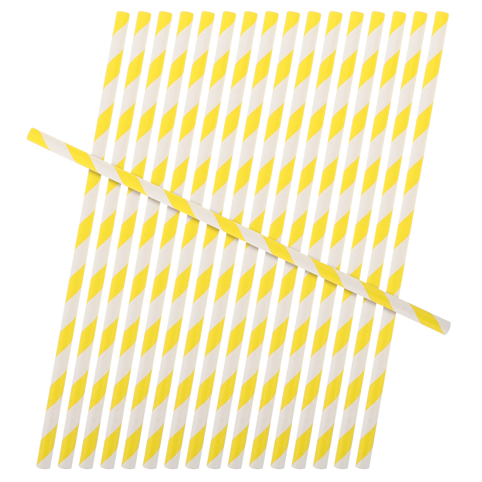 100 Pajitas de Papel Decorativ - Paper Straw Color reseña y precio