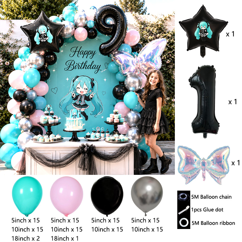 Kit de Guirnalda de Arco de Gl - Balloon Arch Kit reseña y precio