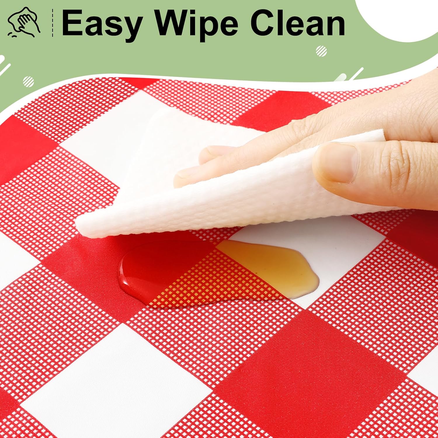 Mantel Rectangular a Cuadros R - Table Cloth Disposable reseña y precio
