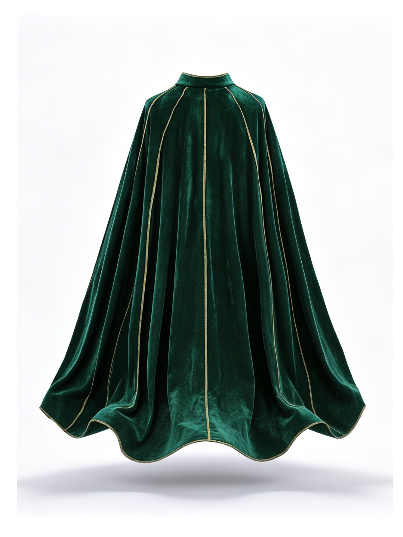 Capa de terciopelo verde vinta - Event Support reseña y precio
