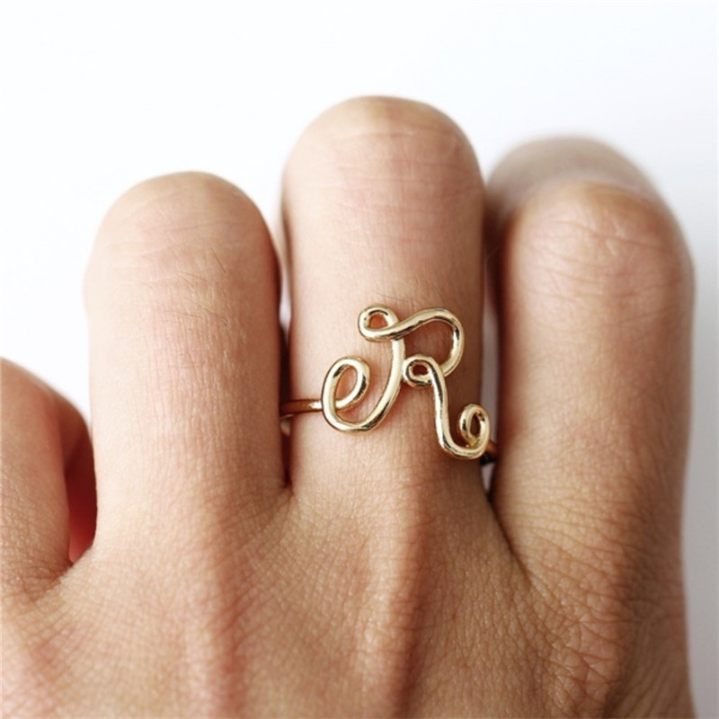 Anillo Unisex con 26 letras, s - Event Z reseña y precio