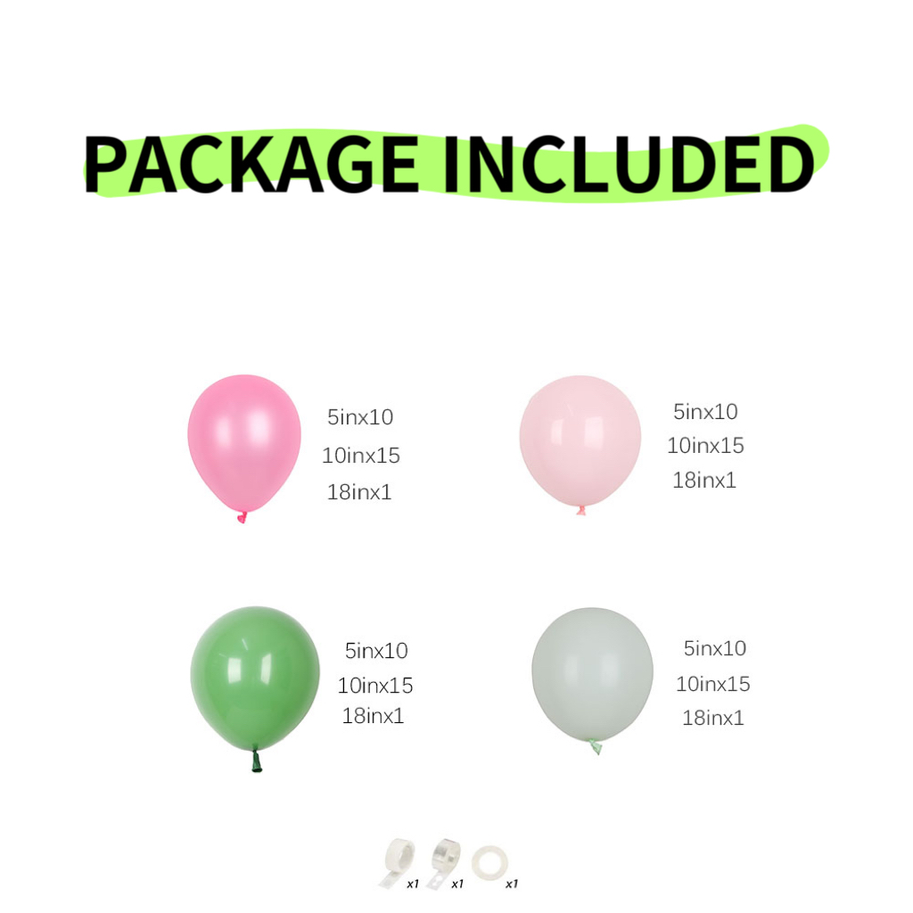 107 Uds. Kit de arco de guirna - Balloon Arch Kit reseña y precio